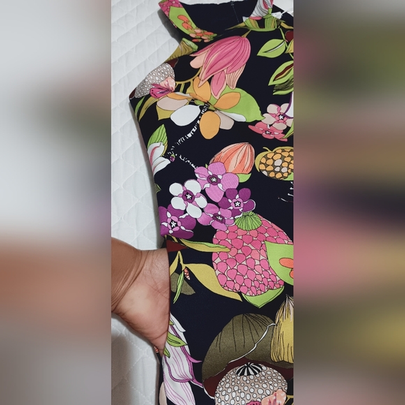 TNW Trina Turk Aptos Stretch Cotton Sateen Shift Dress Size 2 - Picture 9 of 11